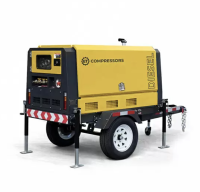 Винтовой компрессор ET-Compressors ET SD-185T-7 на шасси
